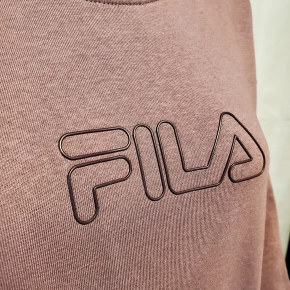Fila | Women's Logo Crewneck Sweatshirt | Purple | NWT - Picture 2 of 7